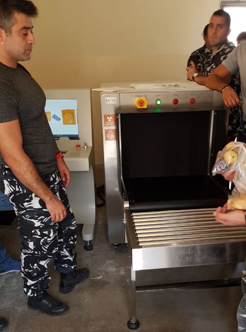 SECUSTAR JC6550 machines in Roumyeh prison